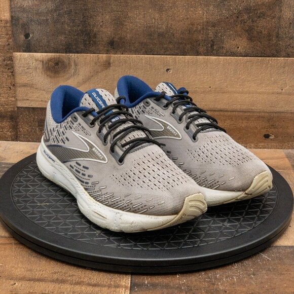 BROOKS GLYCERIN 20 MENS ATHLETIC SHOES RUNNING GYM TRAINING GRAY SIZE 12D - Picture 3 of 9